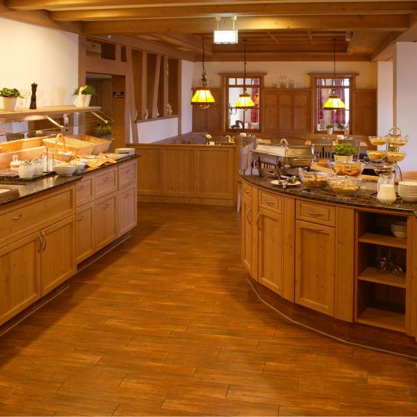 Frühstücksbuffet im Hotel Zuflucht