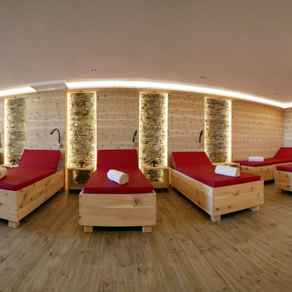 Moderne Wasserbetten im Ruhebereich